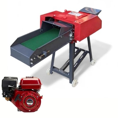 Heavy Duty Chaff Cutter Machine With 7.5 HP Petrol Engine – 4 Stroke