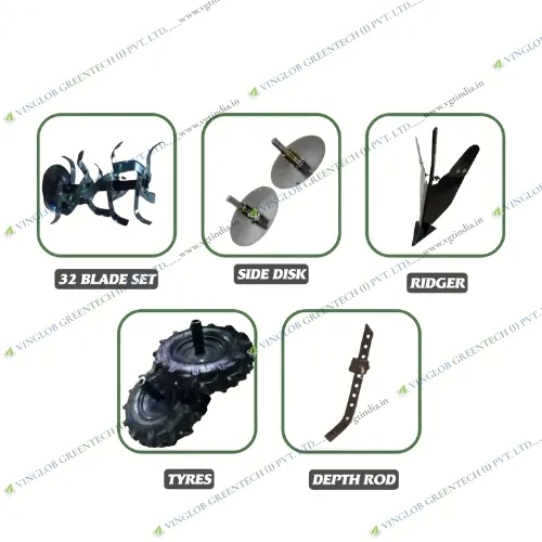 7Hp Petrol Engine Power Weeder With PTO Shaft - Image 5