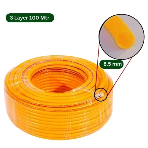 Premium Quality 8.5mm HTP Hose Pipe 100mtrs, 3 Layer