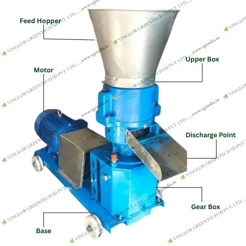 Animal Feed Pellet Machine With 10 HP Motor - Image 4