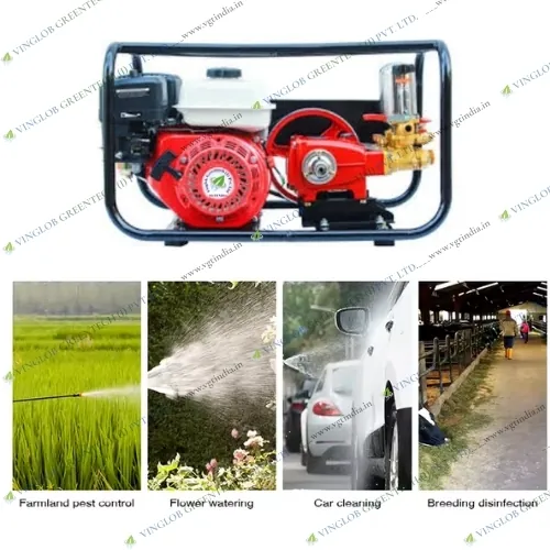 HTP Sprayer Pump With 6.5 HP Petrol Engine - Image 8